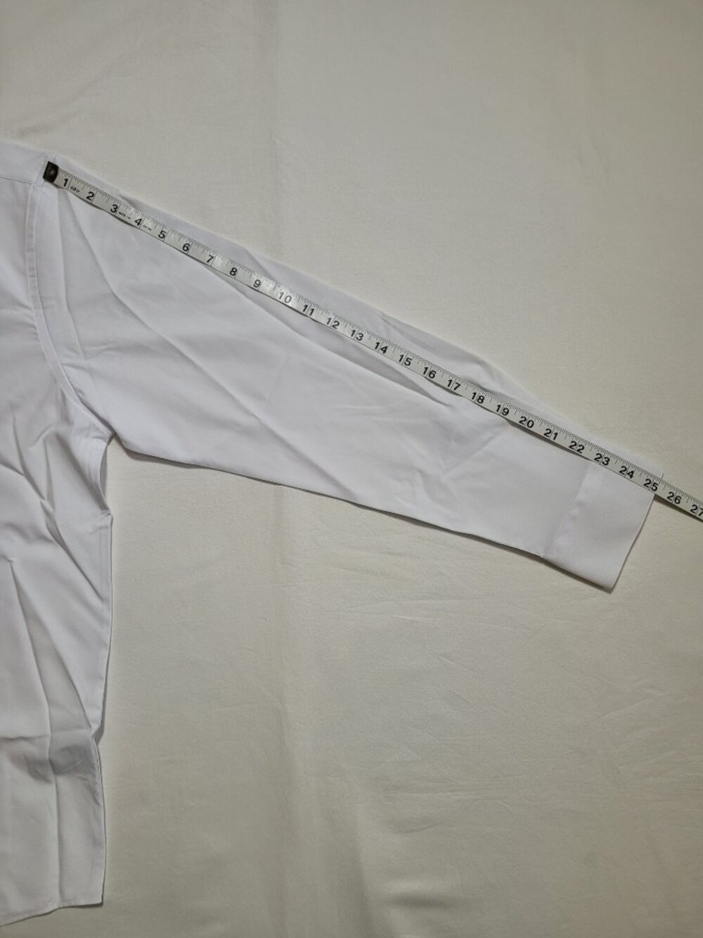 Nautica Mens Performance Dress Shirt Slim Fit Stretch White Button Down XL NEW - Picture 8 of 9